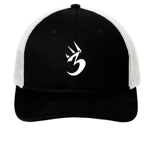 Black/ White - C402 - FRONT